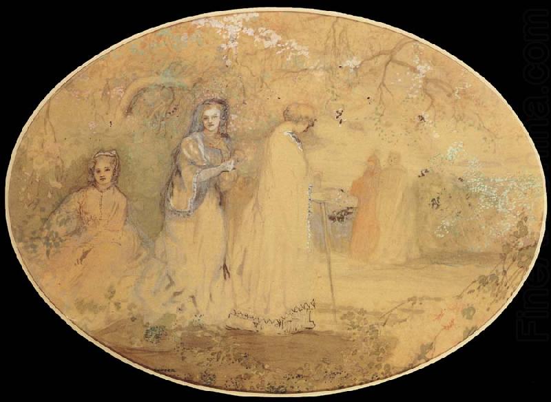 Charles conder The Meeting china oil painting image